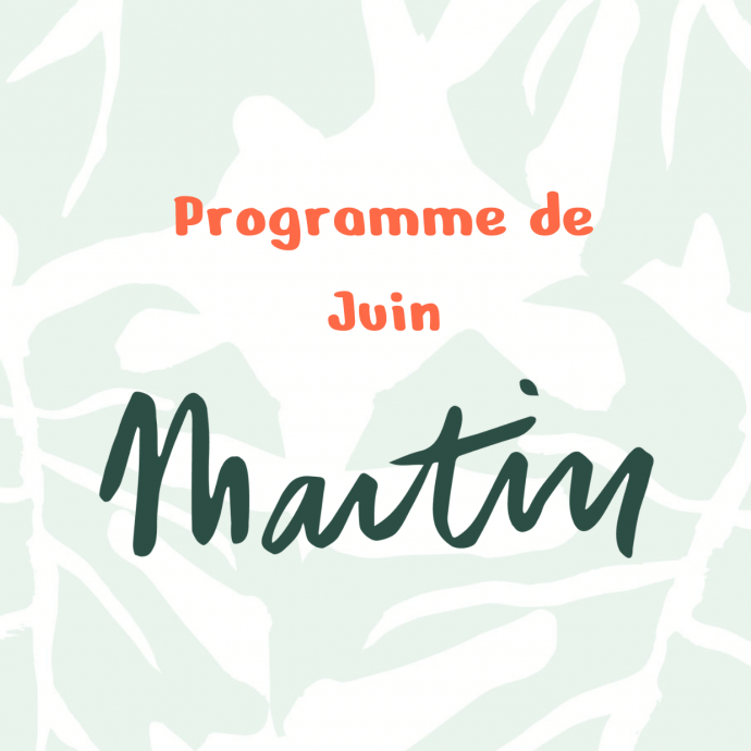 Programme de juin
