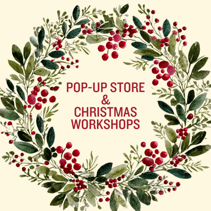 POP-UP STORE & CHRISTMAS WORKSHOPS