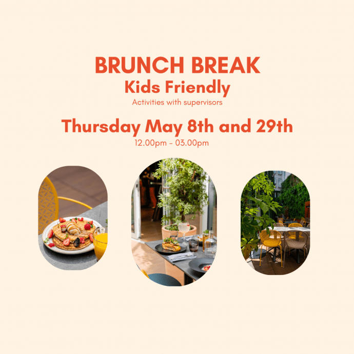 Brunch Kids Friendly - May 8th and 29th