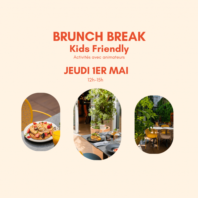 Brunch Kids Friendly - 1er Mai